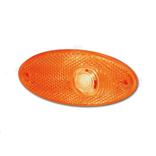 Luce ingombro ovale arancio