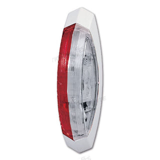 Luce ingombro bifacciale base bianca