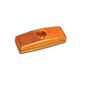 Luce di ingombro a lampadina W5W in ABS arancione 110 x 44 x 24mm