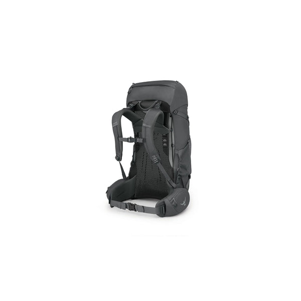 OSPREY ROOK 50 ZAINO COMODO E LEGGERO 50 LITRI IDEALE PER LUNGHI CAMMINI E VIAGGIO - COLORE: Dark Charcoal/Silver Lining
