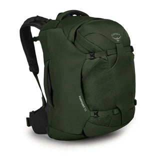 Compra gopher-green OSPREY FARPOINT 55 DOPPIO ZAINO IN 1 DA VIAGGIO COMPATTO E VERSATILE - DISPONIBILE IN 3 COLORI