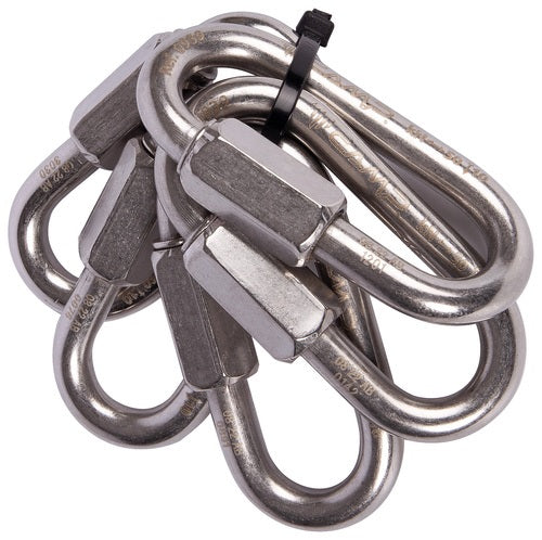 CAMP OVAL QUICK LINK STAINLESS MAGLIA RAPIDA OVALE IN ACCIAO - DISPONIBILE IN 2 MISURE