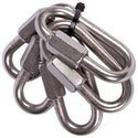 CAMP OVAL QUICK LINK STAINLESS MAGLIA RAPIDA OVALE IN ACCIAO - DISPONIBILE IN 2 MISURE