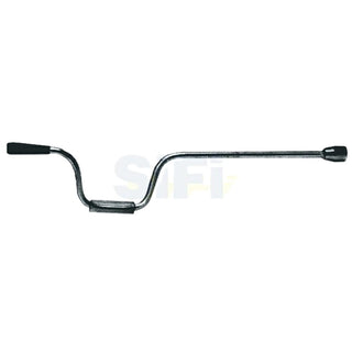 MANOVELLA GIRABACCHINO IN ACCIAIO ZINCATO DIAMETRO 19cm