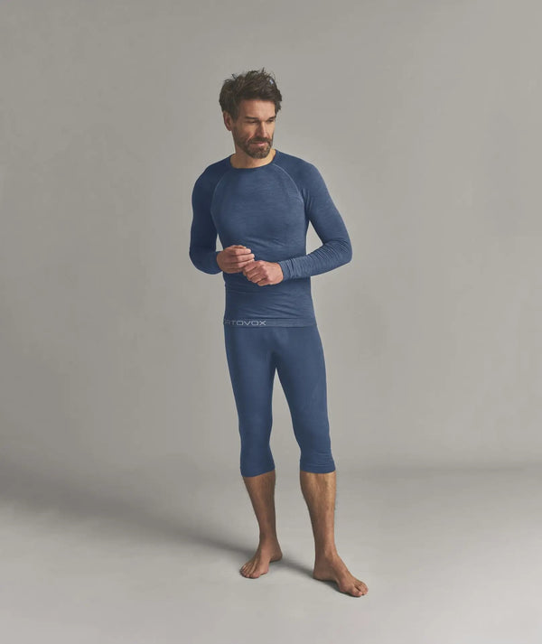 ORTOVOX 120 COMP LIGHT LONG SLEEVE UOMO MAGLIA INTIMA IN LANA MERINO - DISPONIBILE IN 2 COLORI