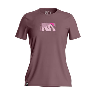 ORTOVOX 120 COOL TEC MTN SUN TS DONNA T-SHIRT LEGGERA IN LANA MERINO