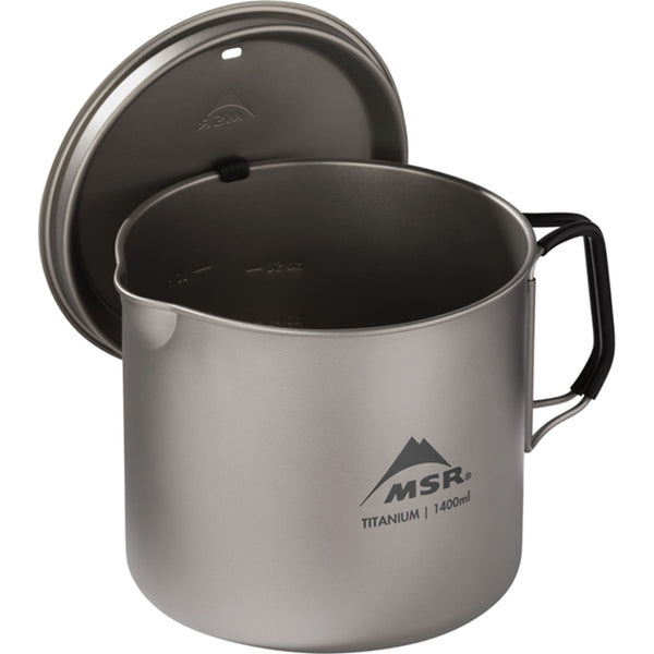MSR Titan™ Kettle 1400ml Grande bollitore ultraleggero in titanio