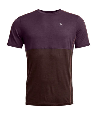 ORTOVOX 185 ROCK'N'WOOL SHORT SLEEVE UOMO T-SHIRT INTIMA TERMICA 100% LANA MERINO - DISPONIBILE IN 3 COLORI