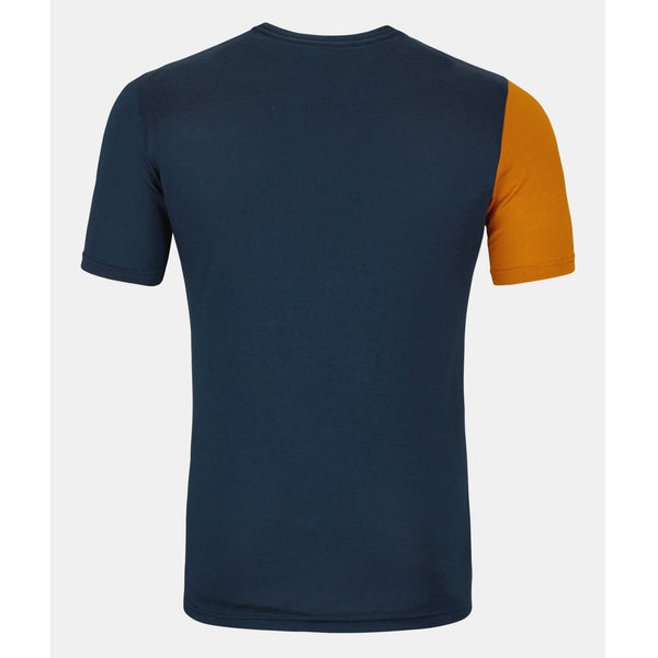 ORTOVOX 185 ROCK'N'WOOL SHORT SLEEVE UOMO T-SHIRT INTIMA TERMICA 100% LANA MERINO - DISPONIBILE IN 3 COLORI
