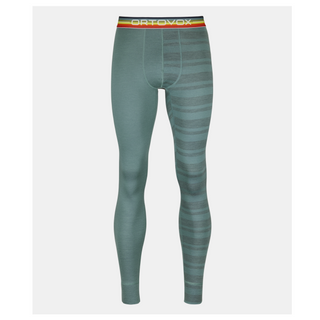 ORTOVOX 185 ROCK'N'WOOL LONG PANT UOMO PANTALONE INTIMO 100% LANA MERINO - DISPONIBILE IN 3 COLORI
