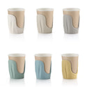 GUZZINI Set 6 reggibicchieri realizzati in plastica riciclata