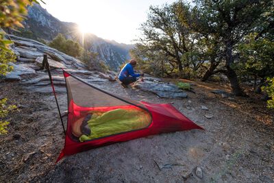 MSR Thru-Hiker Mesh House 1 Tenda da 1 persona compatta e leggera