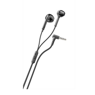 PLOOS CAVO AURICOLARE UNIVERSALE CON MICROFONO - NERO