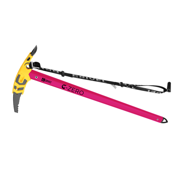 GRIVEL G ZERO Piccozza 58cm da alpinismo classico, ideale  per camminate su ghiaccio e facili salite - Disponibile in vari colori e 3 misure!