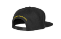 GRIVEL SNAPBACK CAP LOGO BLACK