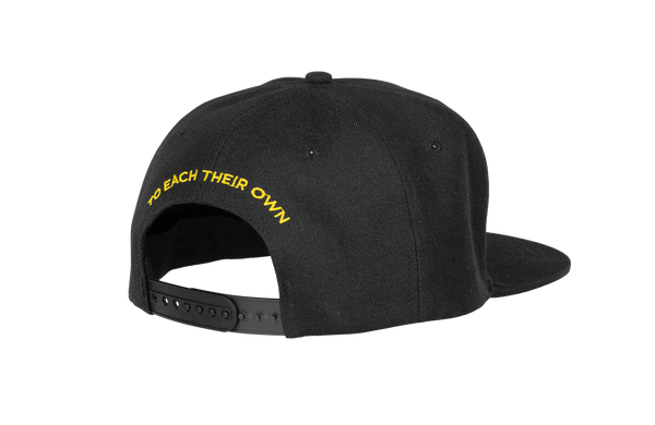 GRIVEL SNAPBACK CAP LOGO BLACK