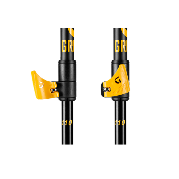 GRIVEL CONDOR EVO ALPINE 2 Bastoncino tecnico regolabile in due sezioni, con lama di acciaio estraibile da scialpinismo