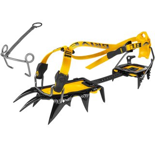 GRIVEL G12 DUAL MATIC EVO - RAMPONE 12 PUNTE DA ALPINISMO CON ATTACCO ANTERIORE MODULABILE
