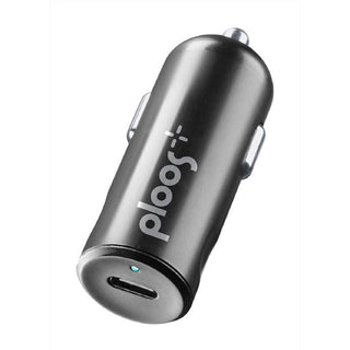 PLOOS CARICABATTERIA AUTO USB-C PD 25W NERO