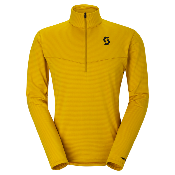 SCOTT DEFINED LIGHT UOMO SECONDO STRATO TRASPIRANTE A MEZZA ZIP - DISPONIBILE IN VARI COLORI