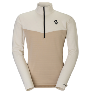 Compra portobello-beige-latte-beige SCOTT DEFINED LIGHT UOMO SECONDO STRATO TRASPIRANTE A MEZZA ZIP - DISPONIBILE IN VARI COLORI