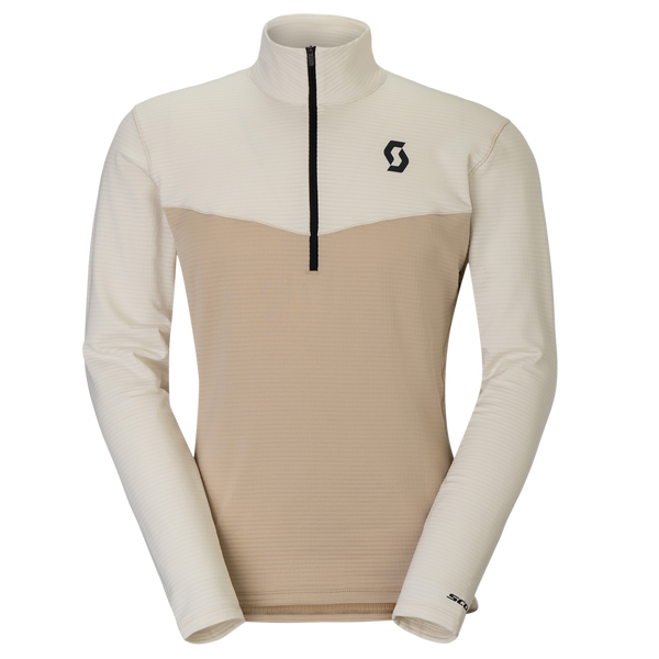 SCOTT DEFINED LIGHT UOMO SECONDO STRATO TRASPIRANTE A MEZZA ZIP - DISPONIBILE IN VARI COLORI