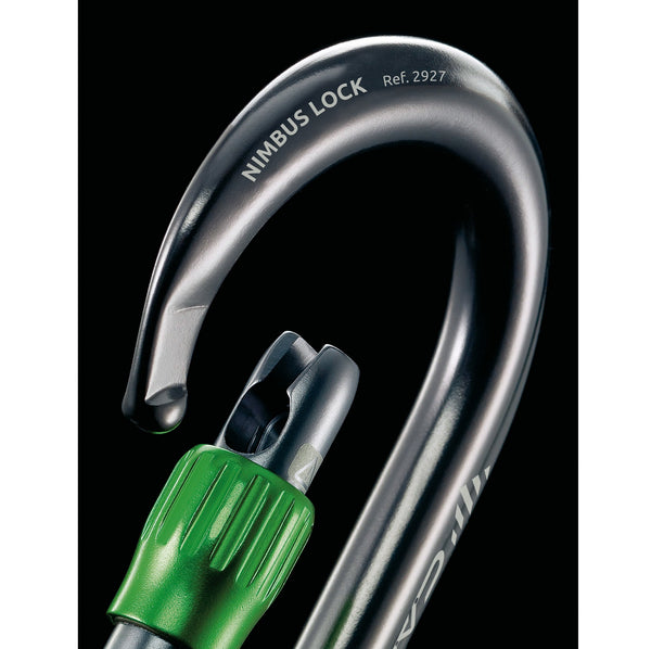 CAMP NIMBUS LOCK MOSCHETTONE HMS COMPATTO CON CHIUSURA A GHIERA - DISPONIBILE IN 3 COLORI