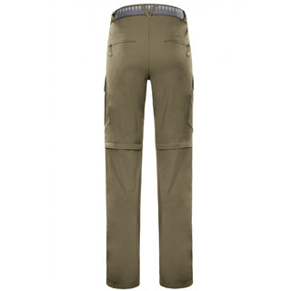 FERRINO USHUAIA PANTS MAN PANTALONI ZIP-OFF CON GAMBE STACCABILI TECNICI E TRASPIRANTI - COLORE: DARK GREEN