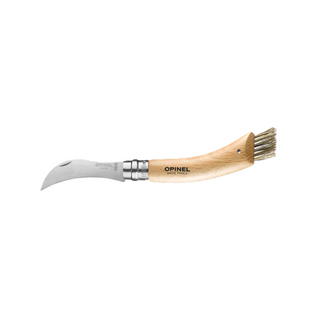 OPINEL N°08 MUSHROOM KNIFE COLTELLO DA FUNGHI CON SPAZZOLA INTEGRATA