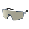 Metallic Blue / Lente AMP white chrome S2