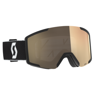 Compra black-white-lente-amp-ls-bronze-chrome-s1-3 SCOTT MASCHERA DA SCI GOGGLE SHIELD LIGHT SENSITIVE - DISPONIBILE IN VARI COLORI!
