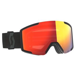 Compra mineral-black-lente-amp-ls-red-chrome-s2-3 SCOTT MASCHERA DA SCI GOGGLE SHIELD LIGHT SENSITIVE - DISPONIBILE IN VARI COLORI!