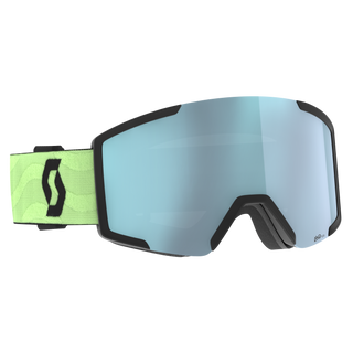 Compra glow-green-lente-amp-ice-chrome-s2 SCOTT MASCHERA DA SCI GOGGLE SHIELD- DISPONIBILE IN VARI COLORI!