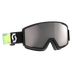 Black-Neon Yellow / Lente AMP silver chrome S2