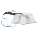 FERRINO METEORA 4 TENDA DA CAMPEGGIO FAMILIARE DA 4 POSTI