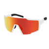 White Matt / Lente AMP red chrome S3