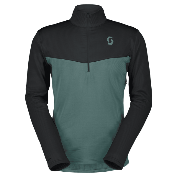 SCOTT DEFINED LIGHT UOMO SECONDO STRATO TRASPIRANTE A MEZZA ZIP - DISPONIBILE IN VARI COLORI
