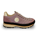 LOMER BIO NATURALE CANVAS 2.0 SCARPA BASSA DONNA IN PELLE MADE IN ITALY IN SUOLA VIBRAM- COLORE: BROWN ROSE