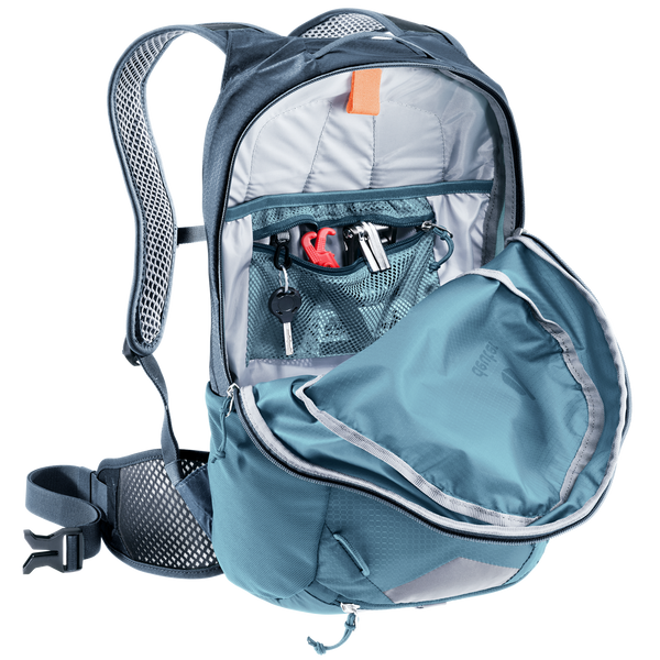 DEUTER RACE 16 ZAINO 16 LITRI DA BICI CON PORTACASCO - DISPONIBILE IN 2 COLORI
