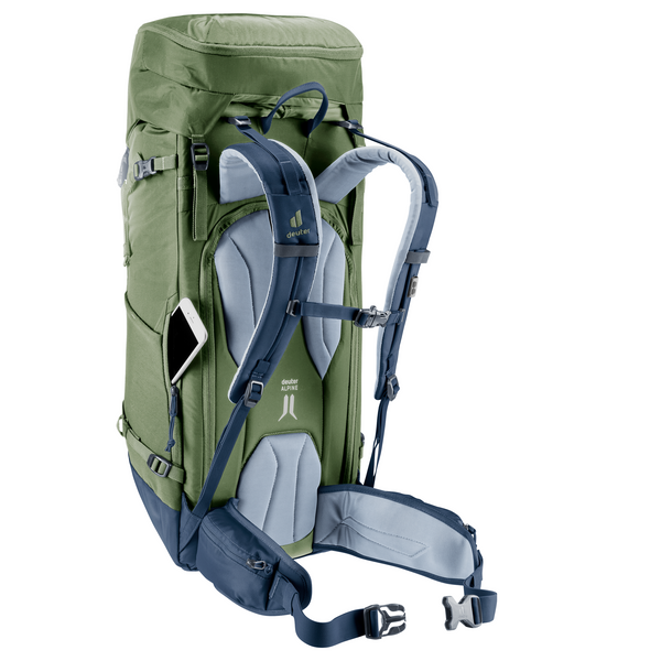 DEUTER RISE 34+ ZAINO DA ESCURSIONE INVERNALE Colore Khaki-Ink