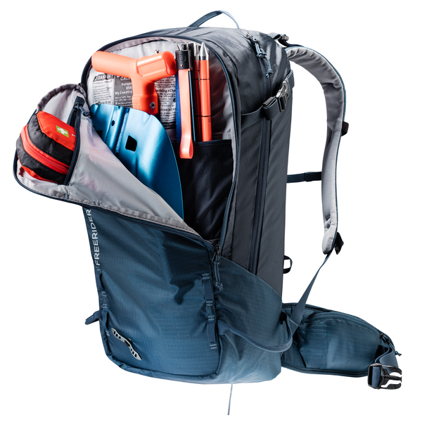 DEUTER FREERIDER 30 ZAINO DA 30 LITRI DA SCIALPINISMO/FREERIDING LEGGERO E COMPATTO - DISPONIBILE IN 2 COLORI