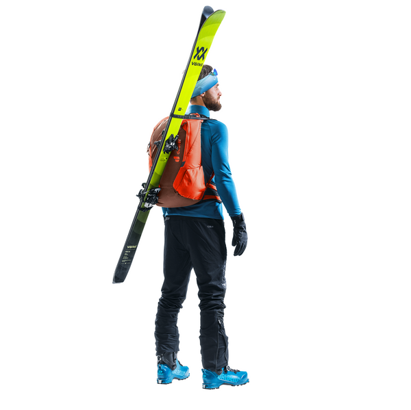DEUTER UPDAYS 26 ZAINO DA SCIALPINISMO ULTRALEGGERO Colore Umbra-Papaya