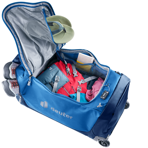 DEUTER DUFFEL PRO ROLLER 90 BORSONE DA VIAGGIO ULTRACOMPATTO - DISPONIBILE IN 2 COLORI