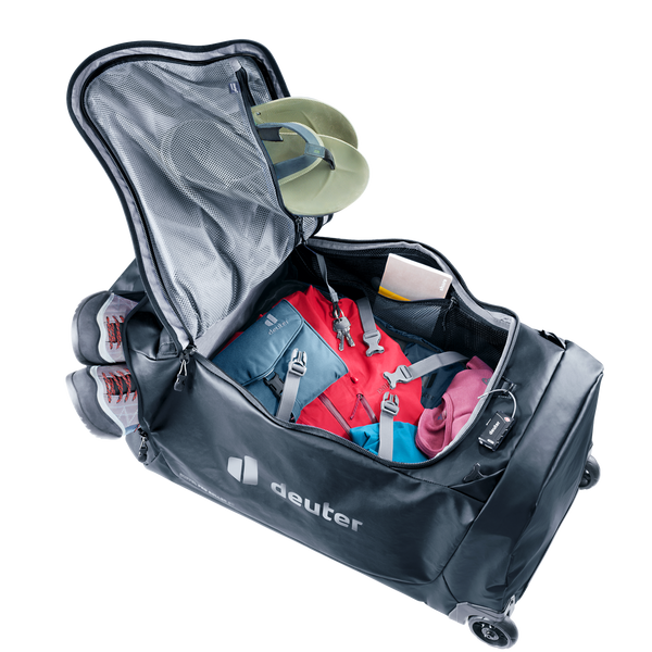 DEUTER DUFFEL PRO ROLLER 90 BORSONE DA VIAGGIO ULTRACOMPATTO - DISPONIBILE IN 2 COLORI