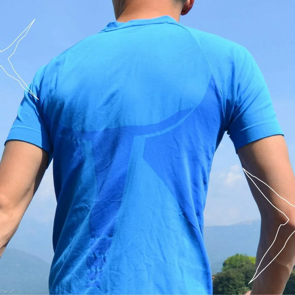 I-EXE CLIMBING T-SHIRT UOMO TECNICA E TRASPIRANTE