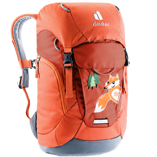 DEUTER WALDFUCHS 14 ZAINO PER BAMBINI 14 LITRI COMODO E LEGGERO - COLORE: LAVA / PAPRIKA