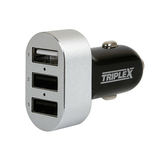 LAMPA TRIPLEX Caricabatteria a 3 porte Usb 12/24V
