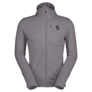 Compra evening-grey-black SCOTT DEFINED LIGHT HOODY UOMO SECONDO STRATO TRASPIRANTE CON CAPPUCCIO - DISPONIBILE IN 3 COLORI
