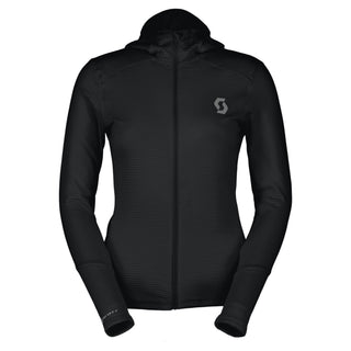 Compra black SCOTT DEFINED LIGHT HOODY DONNA SECONDO STRATO TRASPIRANTE CON CAPPUCCIO - DISPONIBILE IN 2 COLORI
