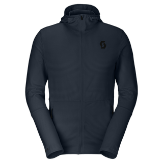 Compra dark-blue SCOTT HOODY DEFINED LIGHT UOMO SECONDO STRATO LEGGERO TRASPIRANTE - DISPONIBILE IN VARI COLORI